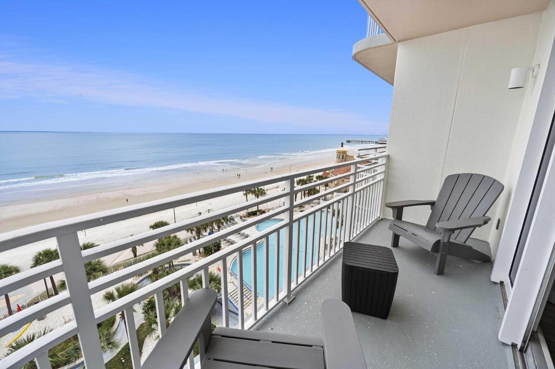 Luxury 8Th Floor 2 Bedroom Condo Direct Oceanfront Wyndham Ocean Walk Resort Daytona Beach | 801 Buitenkant foto