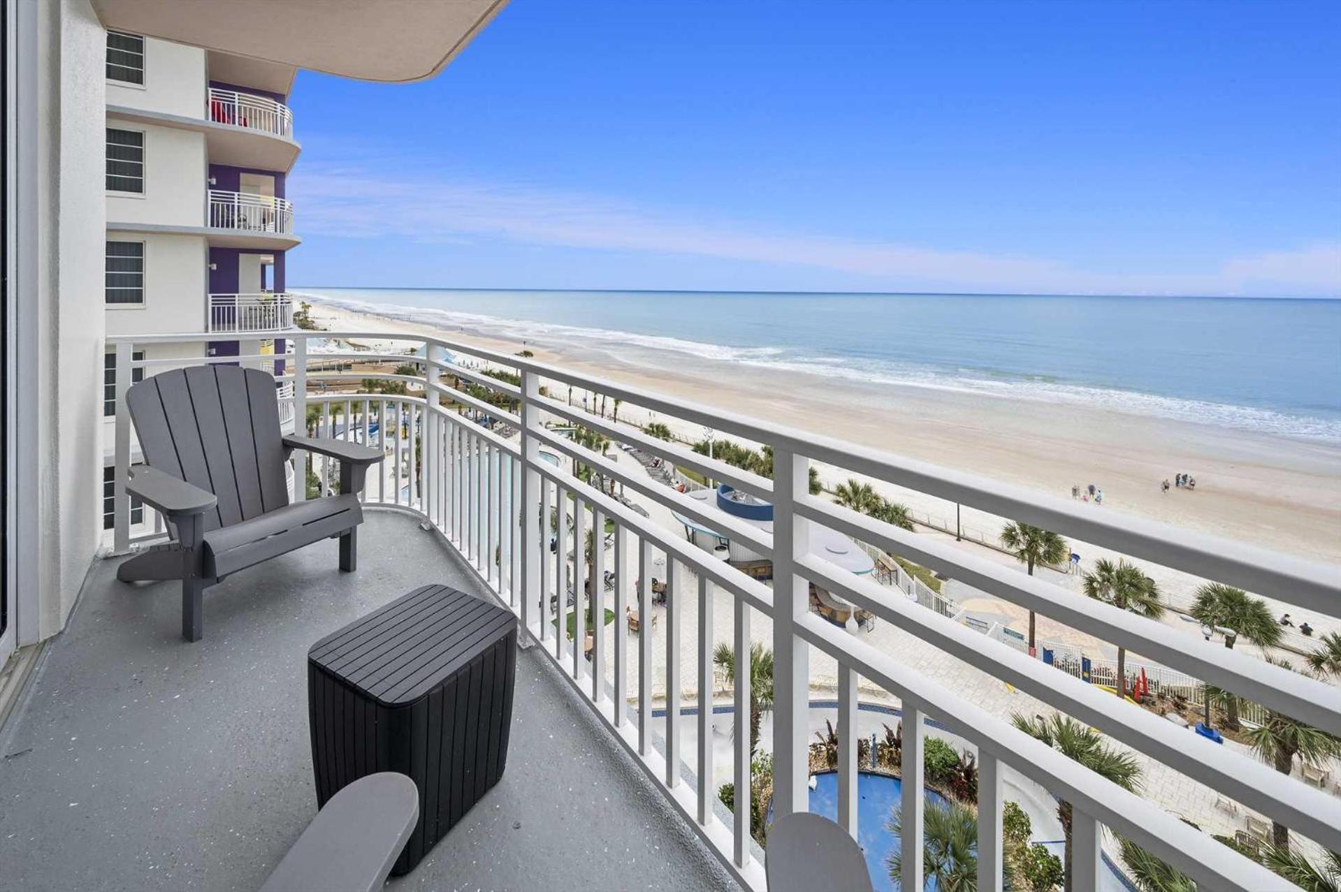 Luxury 8Th Floor 2 Bedroom Condo Direct Oceanfront Wyndham Ocean Walk Resort Daytona Beach | 801 Buitenkant foto